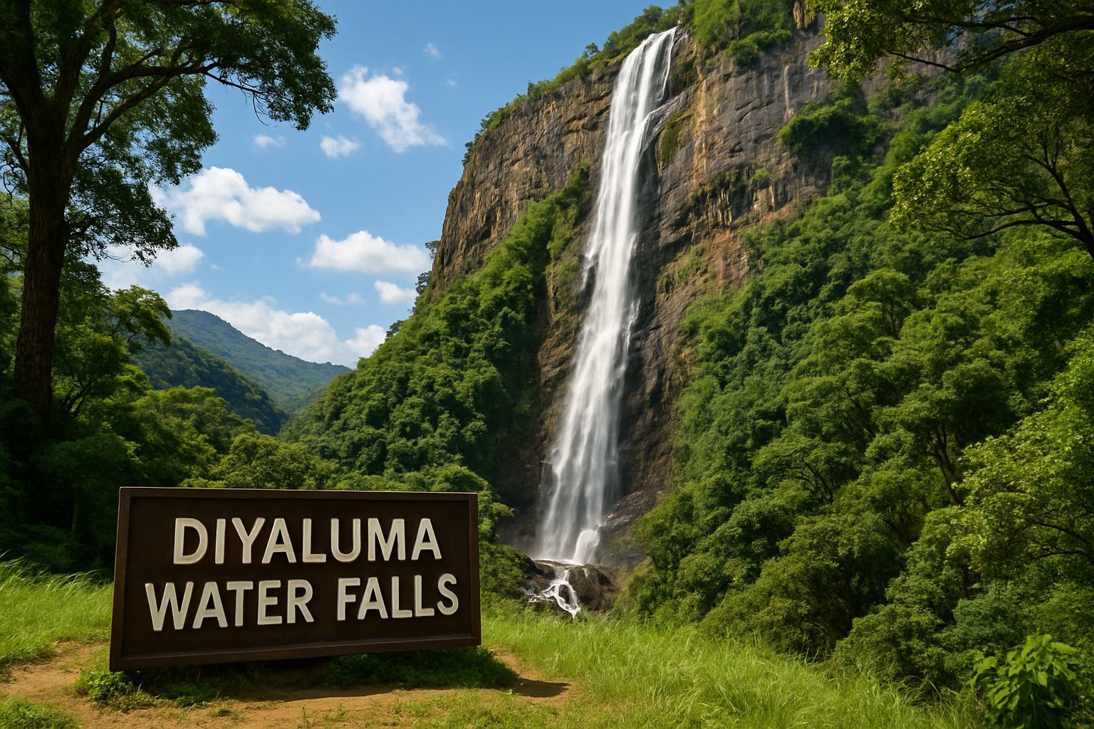 Diyaluma Water Falls